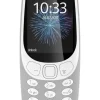 3310 2G Unlocked Mobiltelefon 2,4 Zoll Farbdisplay Dual Sim retro grey