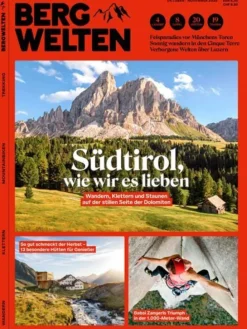6 x BERGWELTEN Zeitschrift (Gutschein für Jahres Abo)