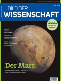 14 x BILD DER WISSENSCHAFT Zeitschrift (Gutschein für Jahres Abo)