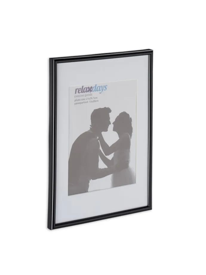 24 x Bilderrahmen "A4" in Schwarz