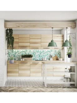 2 x Blumenampel Halterung in Schwarz