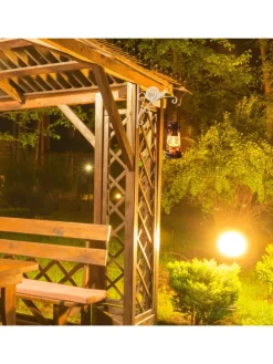 2 x Blumenampelhalterung in Weiß