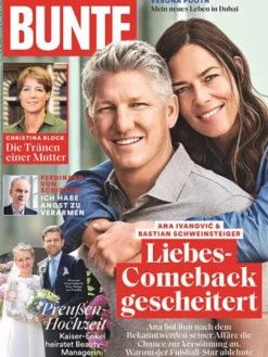52 x BUNTE Zeitschrift (Gutschein für Jahres Abo)