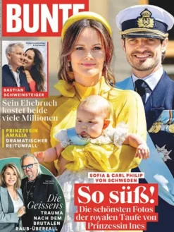 52 x BUNTE Zeitschrift (Gutschein für Jahres Abo)