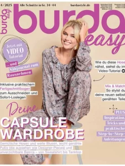 4 x BURDA EASY Zeitschrift (Gutschein für Jahres Abo)