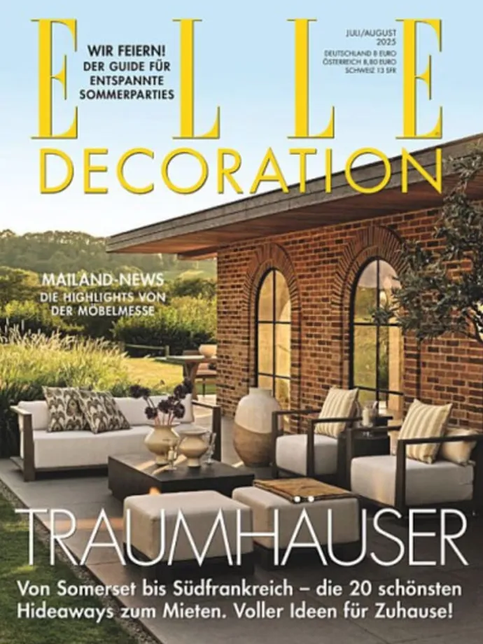 6 x ELLE DECORATION Zeitschrift (Gutschein für Jahres Abo)