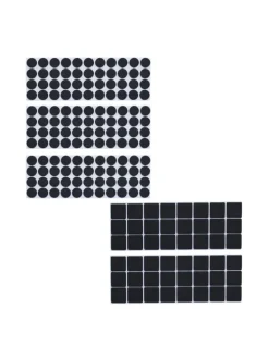 180 x Filzgleiter in Schwarz