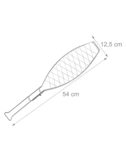 6 x Fischbräter in Silber