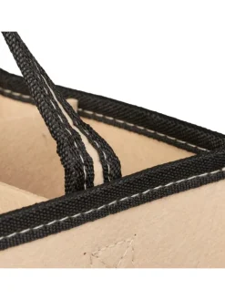 2 x Flaschentasche in Beige