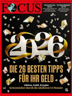 51 x FOCUS Zeitschrift (Gutschein für Jahres Abo)