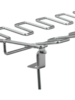 2 x Hähnchenschenkelhalter in Silber