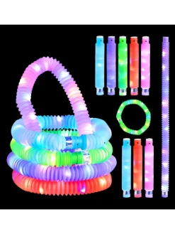 15 x Leuchtstäbe in Bunt