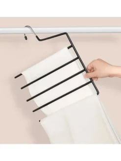 4 x Mehrfachbügel in Schwarz - (B)32 x (H)35 cm