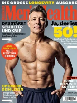 6 x MEN'S HEALTH Zeitschrift (Gutschein für Halbjahres Abo)