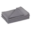 6 x Mikrofasertücher in Grau - 40 x 60 cm
