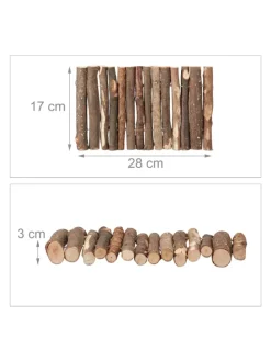 2 x Nagerbrücke in Natur