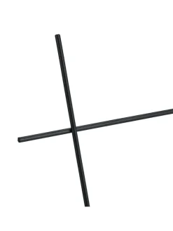 2 x Pflanzenstütze in Schwarz - (B)35 x (H)79 cm