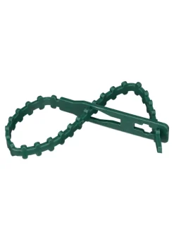 6 x Pflanzstäbe in Schwarz - 80 cm