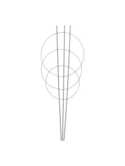 2 x Rankhilfe in Grau - (H)76 x Ø 28 cm