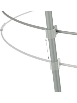 2 x Rankhilfe in Grau - (H)76 x Ø 28 cm