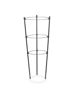 4 x Rankhilfe in Schwarz - (H)45 x Ø 22 cm