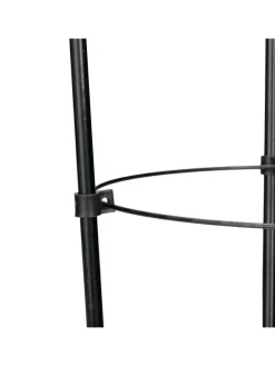 4 x Rankhilfe in Schwarz - (H)45 x Ø 22 cm