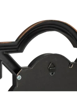 3 x Spiegel in Gold/ Schwarz - (B)25,5 x(H)25,5 cm