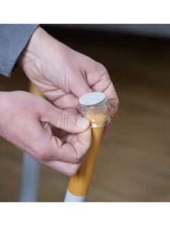 32 x Stuhlbeinkappe in Transparent