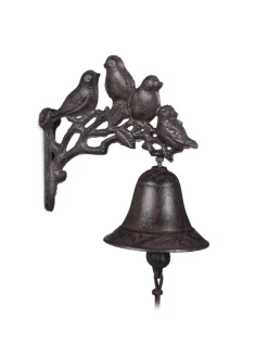 2 x Türglocke Vögel in Braun