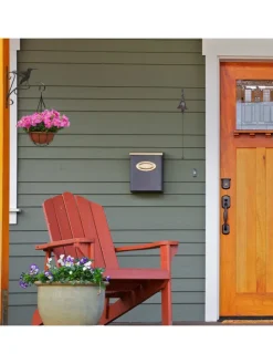 2 x Türglocke Vögel in Braun