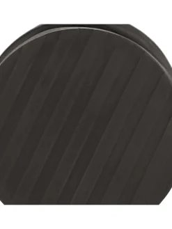 2 x Türstopper in Bronze/ Schwarz - (H)7,5 x Ø 7 cm