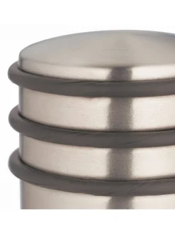 9 x Türstopper in Bronze/ Schwarz - (H)7,5 x Ø 7 cm