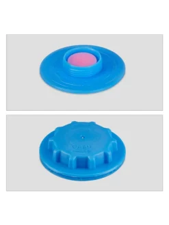 30 x Vakuumbeutel in Transparent/ Blau - 100x80