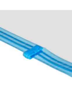 30 x Vakuumbeutel in Transparent/ Blau - 100x80