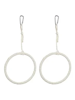 2 x Vogelschaukel-Ring in Natur - Ø 15 cm