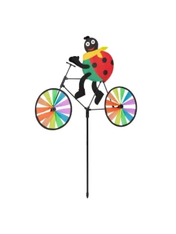 2 x Windrad "Marienkäfer" in Bunt - (B)52 x (H)75,5 x (T)4 cm