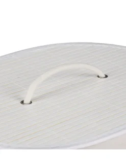 2 x Wäschekorb in Weiß - (B)42 x (H)55 x (T)32 cm