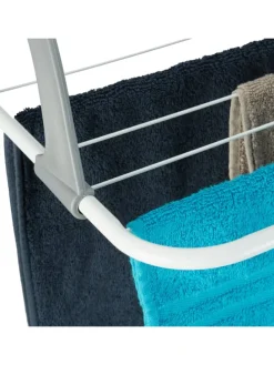 3 x Wäscheständer in Weiß/ Grau - (B)51 x (H)16 x (T)51 cm