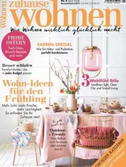 10 x ZUHAUSE WOHNEN Zeitschrift (Gutschein für Jahres Abo)