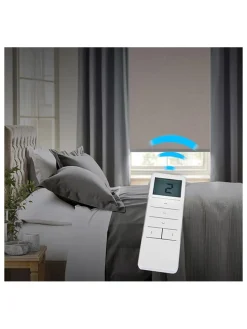 Abdunklungsrollo in Beige