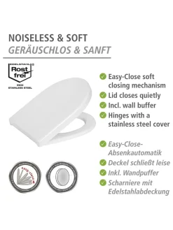 Absenkautomatik-WC-Sitz 