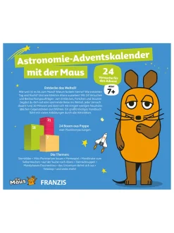 Adventskalender "Astronomie Adventskalender mit der Maus" - ab 7 Jahren