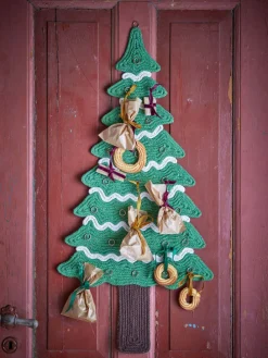 Adventskalender ''Douglas'' in Grün - (L)90 x (B)45 cm