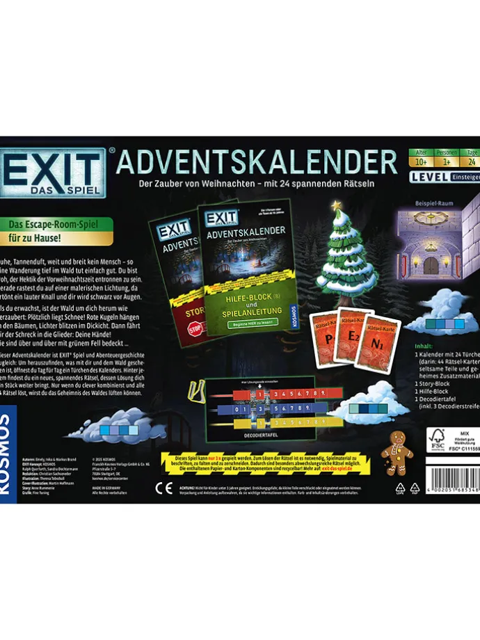 Adventskalender "Exit" - ab 10 Jahren
