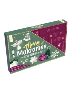 Adventskalender Merry Makramee | Material für 24 Makramee-Projekte. Mit...