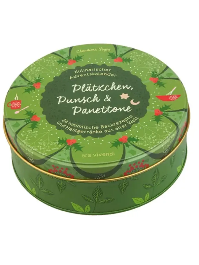 Adventskalender Plätzchen, Punsch & Panettone - 24 himmlische Backrezepte und...