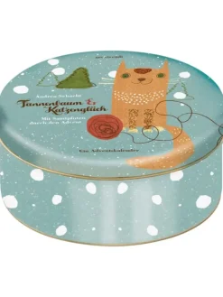 Adventskalender Tannenbaum und Katzenglück - Mit Samtpfoten durch den Advent...