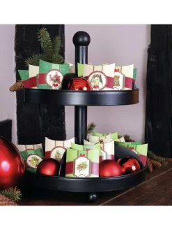 Adventskalender zum Befüllen - 24 Kissenverpackungen in Bunt