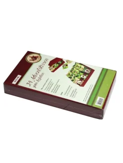 Adventskalender zum Befüllen - 24 Kissenverpackungen in Bunt