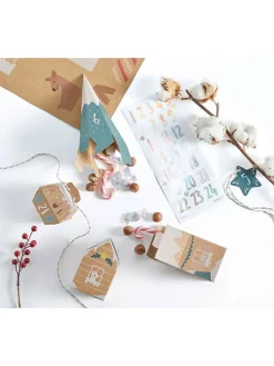 Adventskalender-Bastelset 